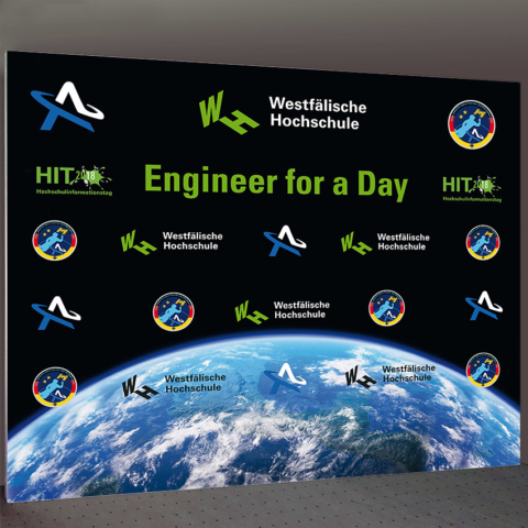 Pressewand 300 x 250 cm Pressewand 300 x 250 cm