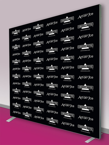 Sponsorenwand 250 x 250 cm Sponsorenwand 250 x 250 cm