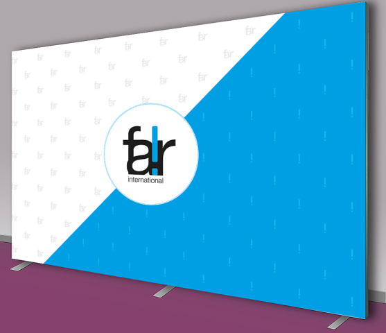 Messewand 500 x 250 cm Messewand 500 x 250 cm