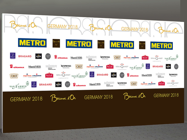 Sponsorenwand 500 x 300 cm Sponsorenwand 500 x 300 cm