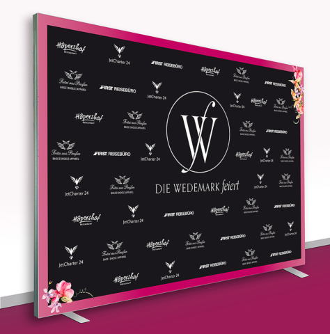 Sponsorenwand 300 x 250 cm Sponsorenwand 300 x 250 cm