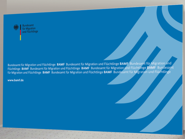 Pressewand 500 x 300 cm Pressewand 500 x 300 cm