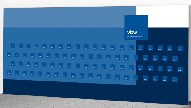 Pressewand 600 x 270 cm Pressewand 600 x 270 cm