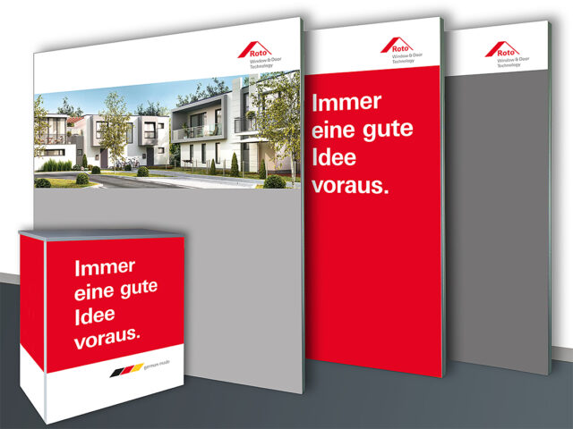 Messewände und Counter ROTO Messewände und Counter ROTO